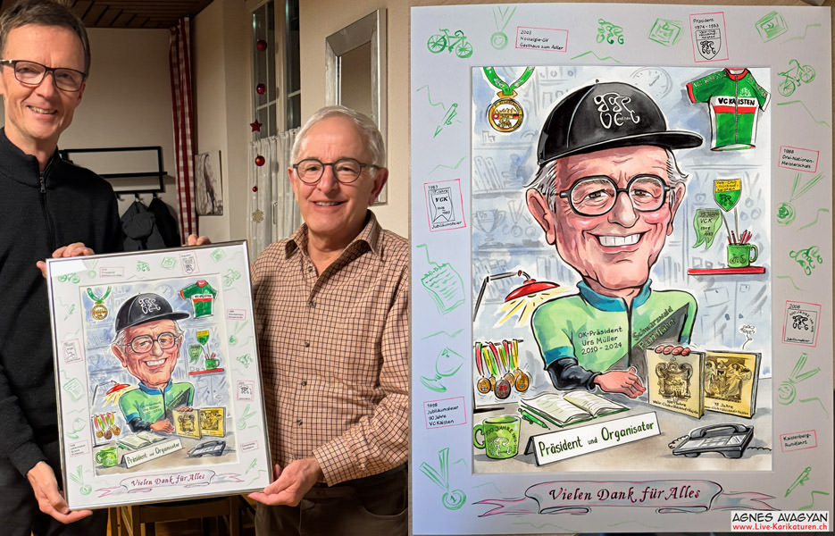 1498, 2025, Veloclub Kaisten, Urs Mueller, Schwarzwald Rundfahrt, OK Praesident, Alleinunterhalter, Unterhaltung, Kunst, Kunsthandwerk, Firmenevent, Geschaeftsessen, Geburtstag, Hochzeit, Firmenevent, Geschenkidee, Hochzeit, Jubilaeum, Kuenstler, Live Karikaturist, Pensionierung, Messeanimation, Portraitbild zeichnen, Showkuenstler, Entertainer, Schnellzeichner, Comiczeichner, Armenian Artist from Yerevan